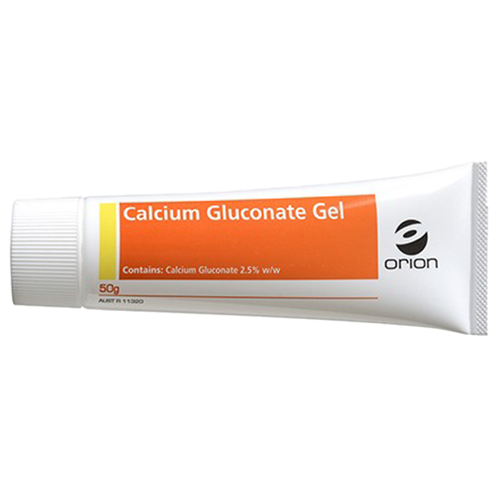 Aero Healthcare ORION Calcium Gluconate Gel 2.5% Tube 50g
