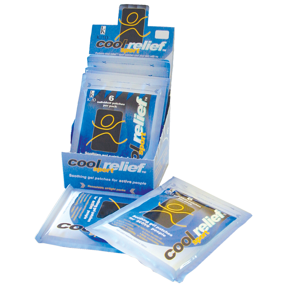 Aero Healthcare COOL RELIEF Cold Gel Patches Pouch/6