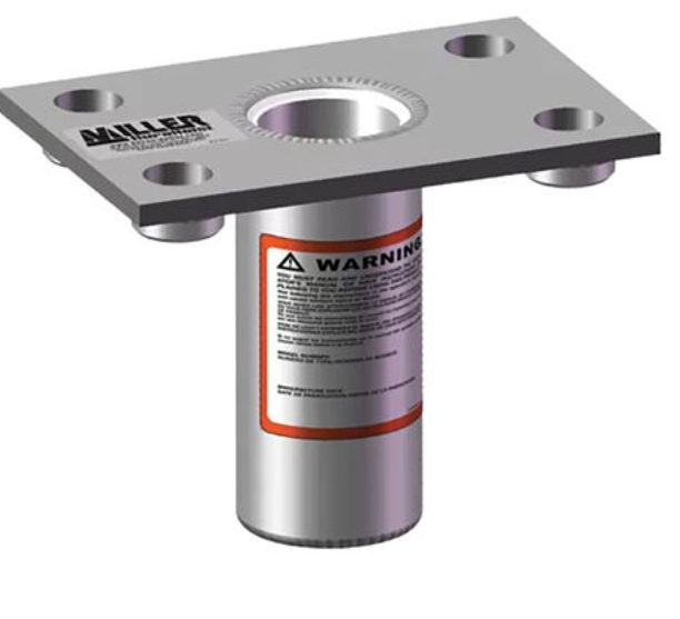 DuraHoist Flush Floor Mount Sleeve Stainless Steel (DH-20-SS)