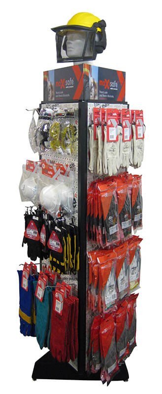 Maxisafe Heavy Duty Floor Spinner Merchandiser