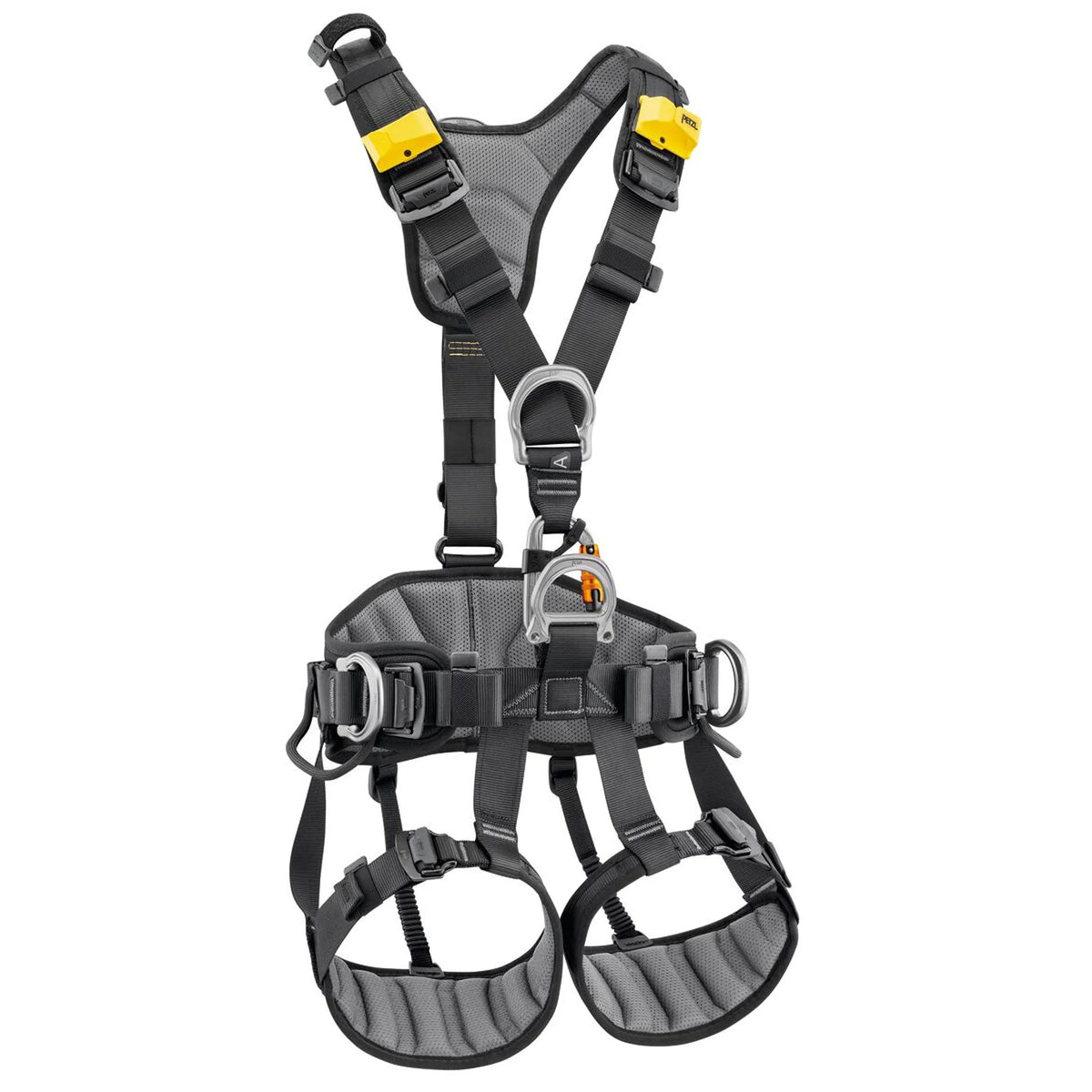 Petzl Avao Harness International Version (Black/Yellow)