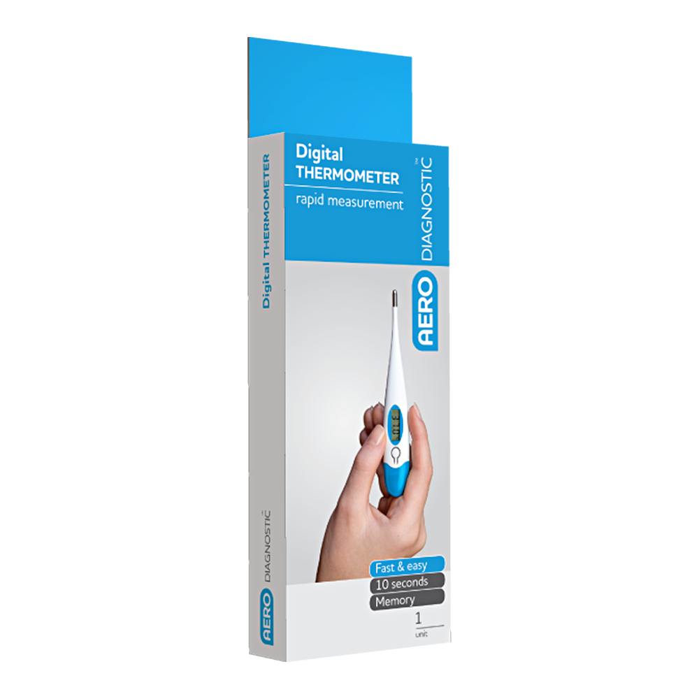Aero Healthcare AERODIAGNOSTIC Digital Clinical Thermometer
