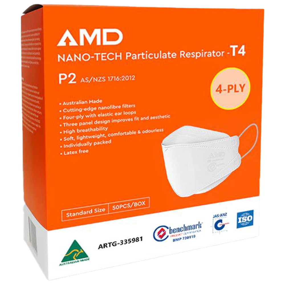 Aero Healthcare AMD Nano-tech P2 Mask Box/50