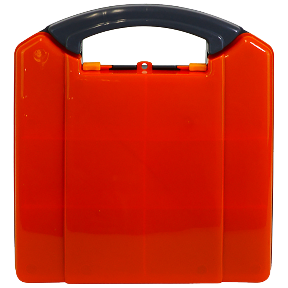 Aero Healthcare AEROCASE Small/Medium Orange and Grey Neat Plastic Case 25.5 x 23.5 x 9cm (for AFAK3P)