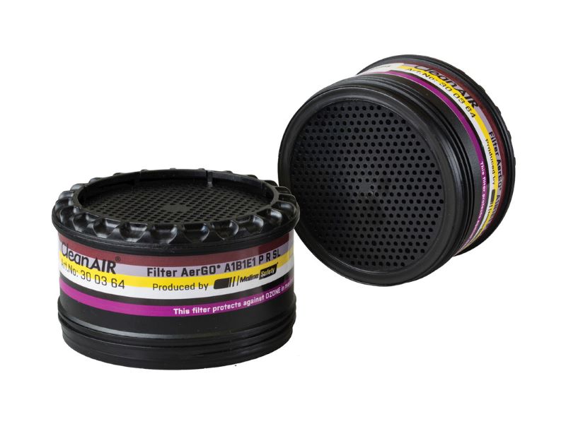 Maxisafe Set Of Cleanair Filters Abe1 P3 Combined Ozone Filters To Suit Aergo Papr Unit