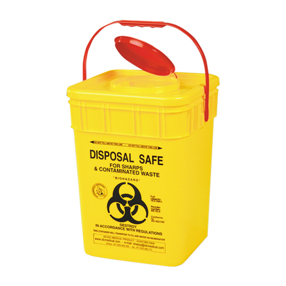 Aero Healthcare AEROHAZARD Sharps Disposal Container 17.5L