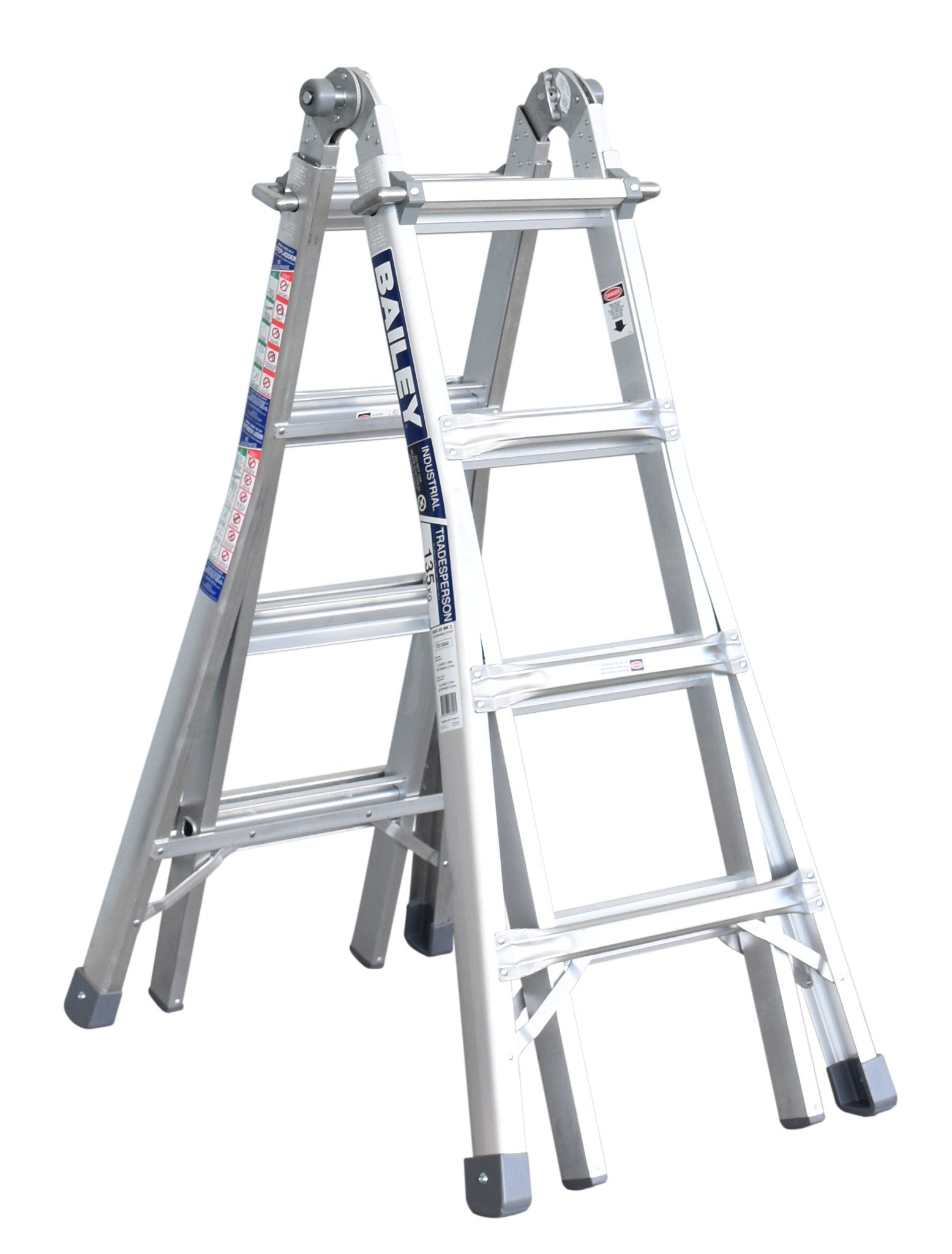 Bailey Ladders BXS20 2.3m/4.5m (7'6"/14'8") - 135kg Industrial