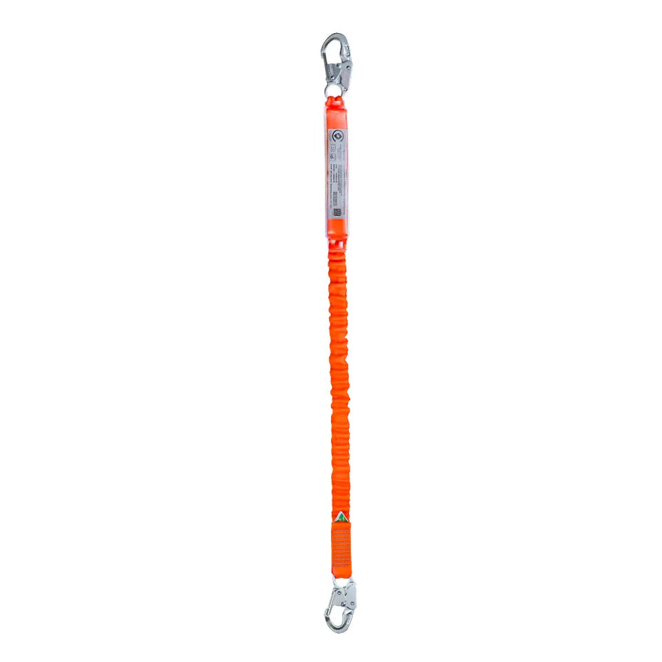 SpanSet ERGO Web Elasticated - Single Energy Absorbing Lanyard