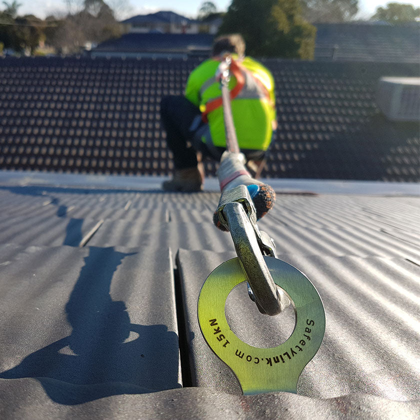SafetyLink TileLink Rafter Mounted Roof Anchor for Tile Roof (TILEL001)
