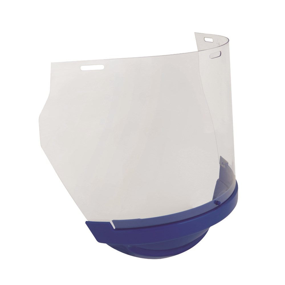 3M Repl Clr Polycarb Visor Blue Chinguard