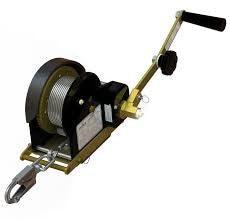 Pelsue 100"/30m stainless steel cable man rated winch 140kg (DOM: 10/2013)