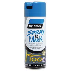Dy-Mark Spray & Mark Inverted Spray (Fluoro Blue | Half-Pallet of 600)