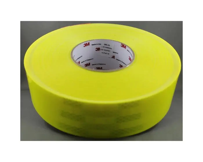 47.5m x 50mm FLURO YELLOW/GREEN ES 3M 983 Diamond Grade Reflective Marking Tapes