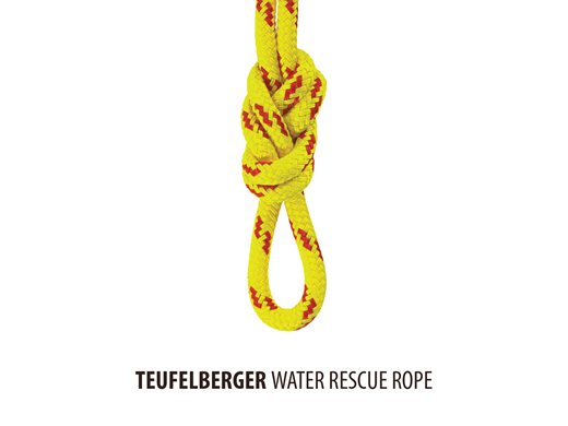 11mm Water Rescue Rope 183m (600ft) Yel/Red