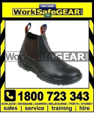 Mongrel Tan Kip Elastic Side Boot Safety Work Boot Victor Footwear Shoe (240090)