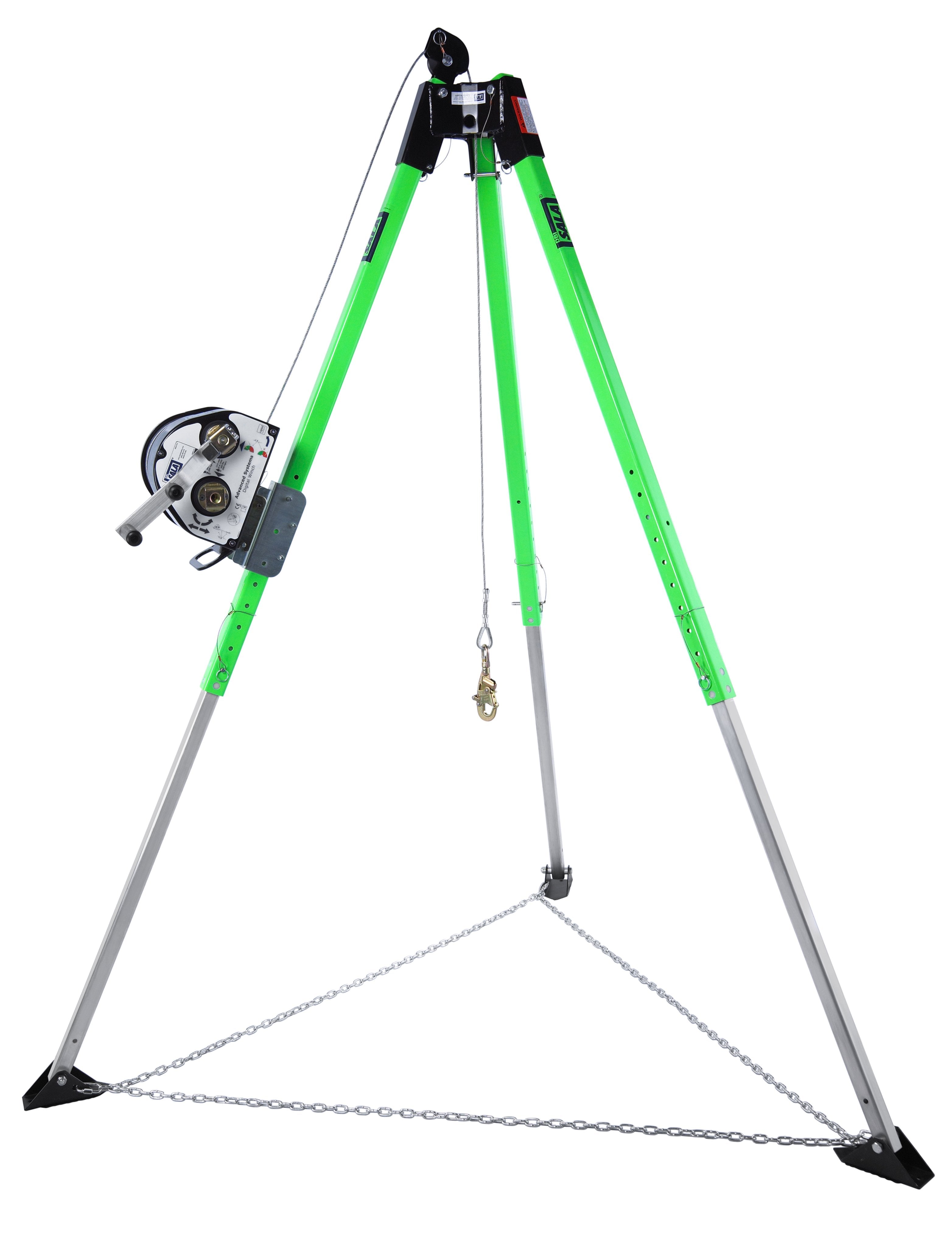 DBI SALA Advanced Winch Digital 200 Series Removable Handle 42m 5mm Stainless Steel Cable (8518579)