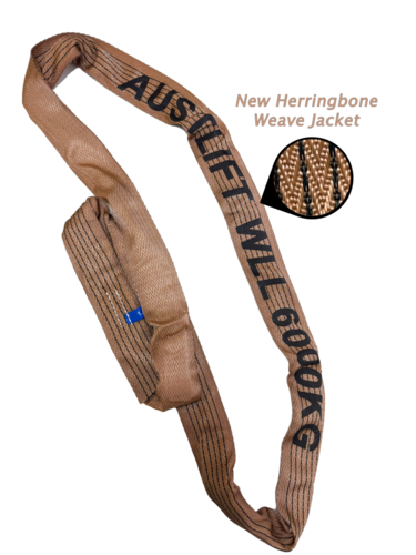 Austlift Durabone Round Sling 6T Brown