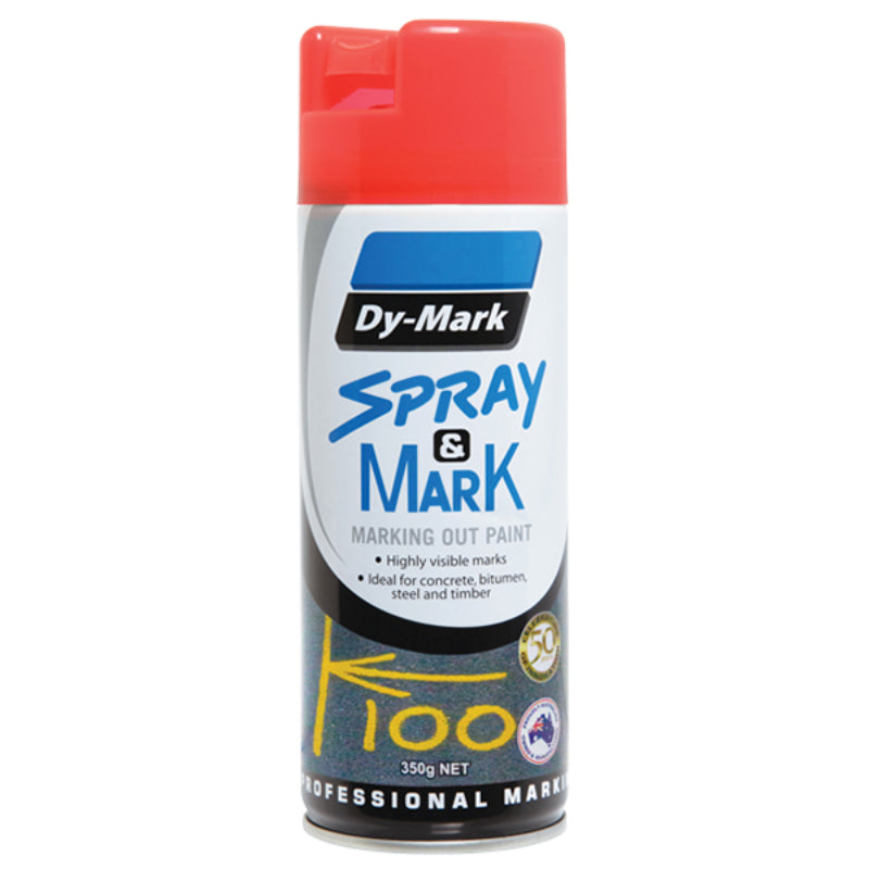 Dy-Mark Spray & Mark Inverted Spray (Fluoro Red | Pallet of 1200)
