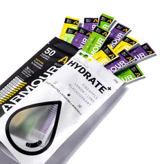 Body Armour Hydrate+ Hypotonic Sachets (Mixed Pack of 50)