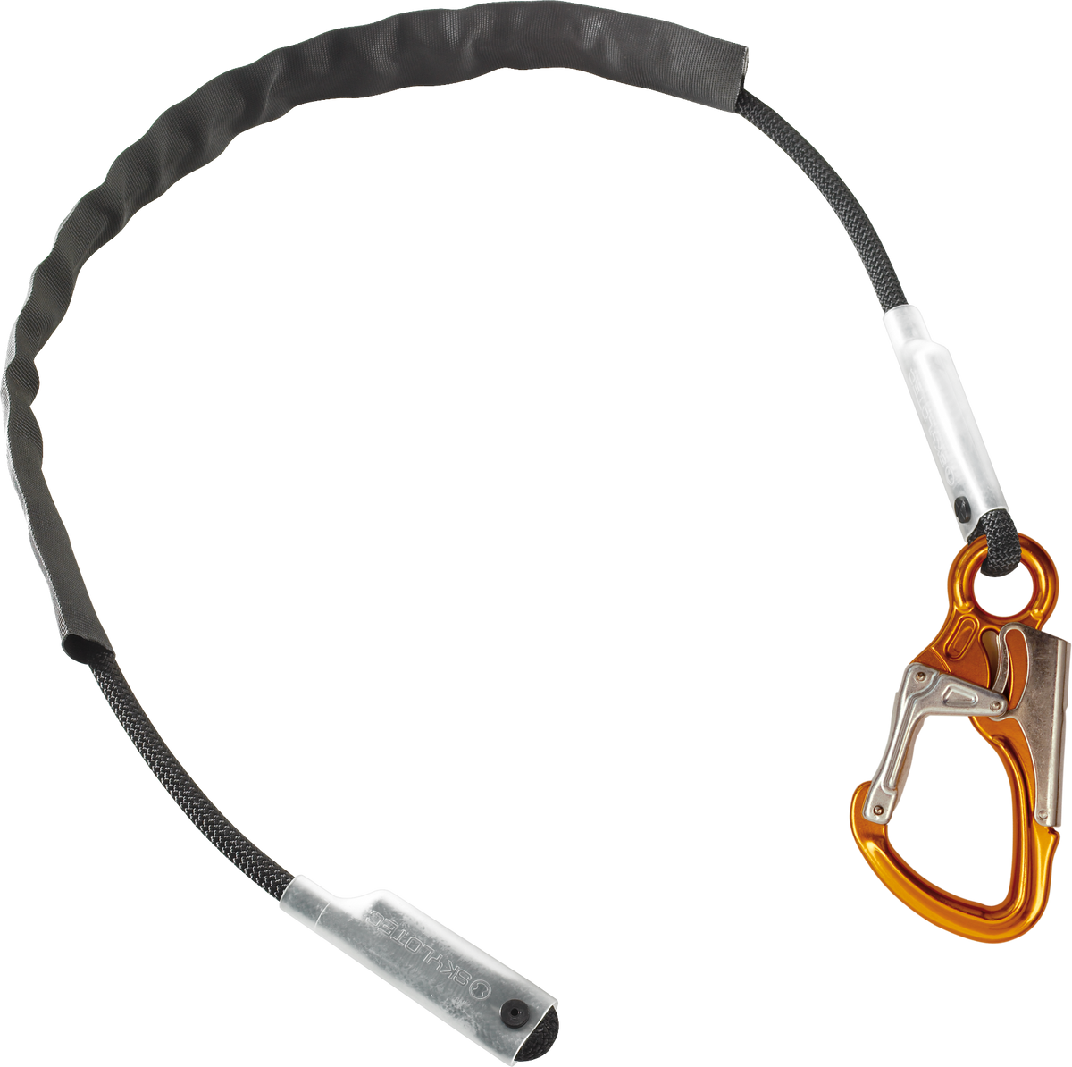 Skylotec 1.5m LORY Rope 11.0mm Attack Alloy d/action hook Sewn eyelet & protective sleeve (L-0688-1.5)