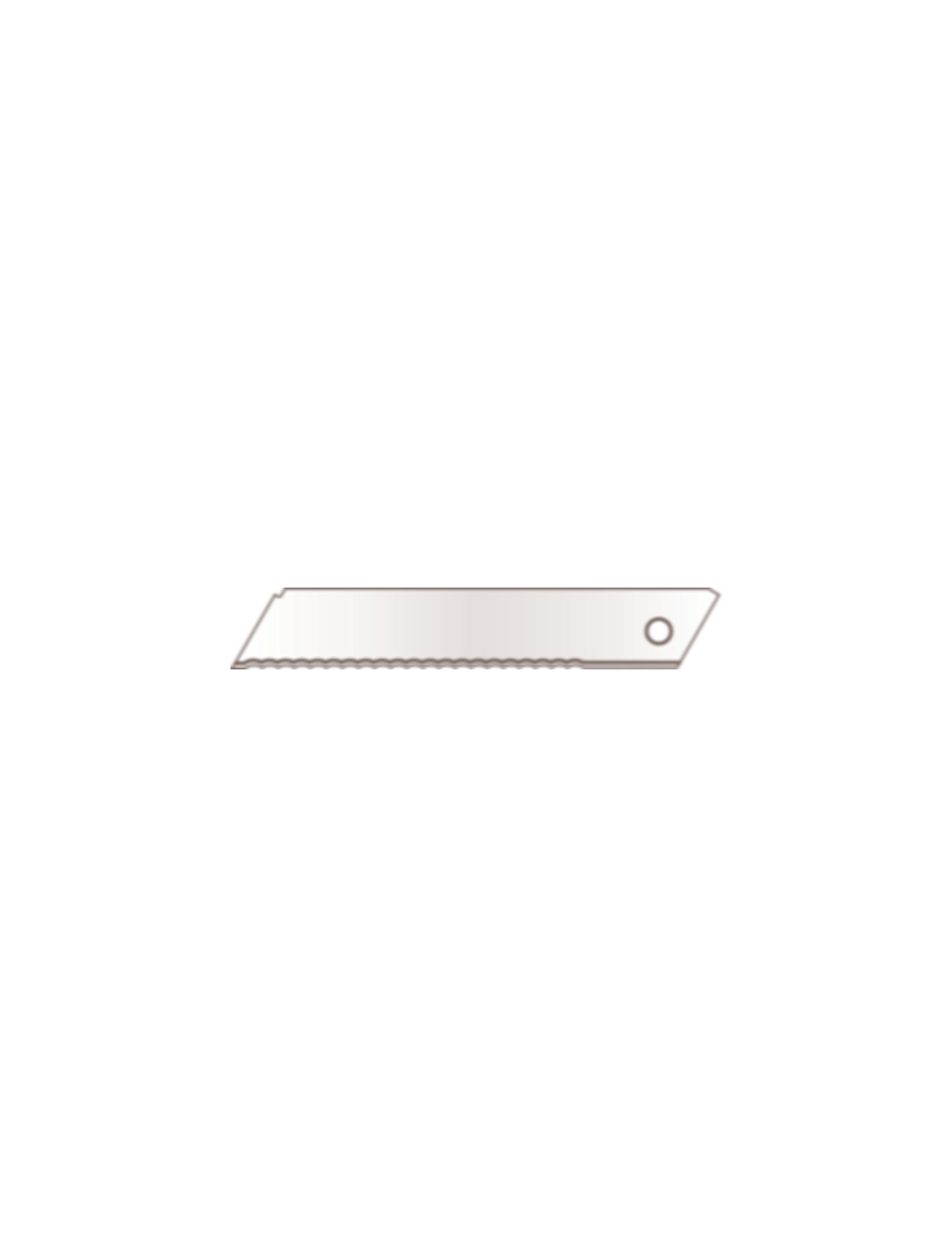 Martor Styropor Blade No. 379, Serrated Edge, 18 mm (Pack Of 10)