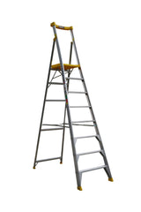 Bailey Ladders Pro Aluminium PFS8 170kg Industrial Punchlock - 2.4m