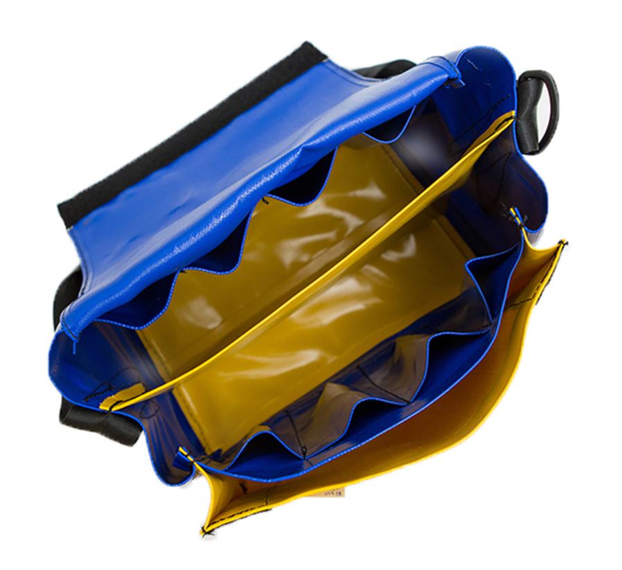 Beehive Short Vinyl Tool Bag with Hard Moulded Base (QNIHMB)