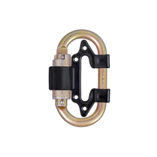 Austlift Connector for twin Electron Inertia reel for use on rear dorsal D ring on Harness