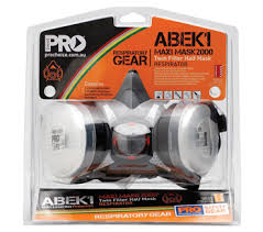 CHEMICAL KIT Assembled Half Mask with ABEK1 Cartridges in Blister Pack (HMABEK1)