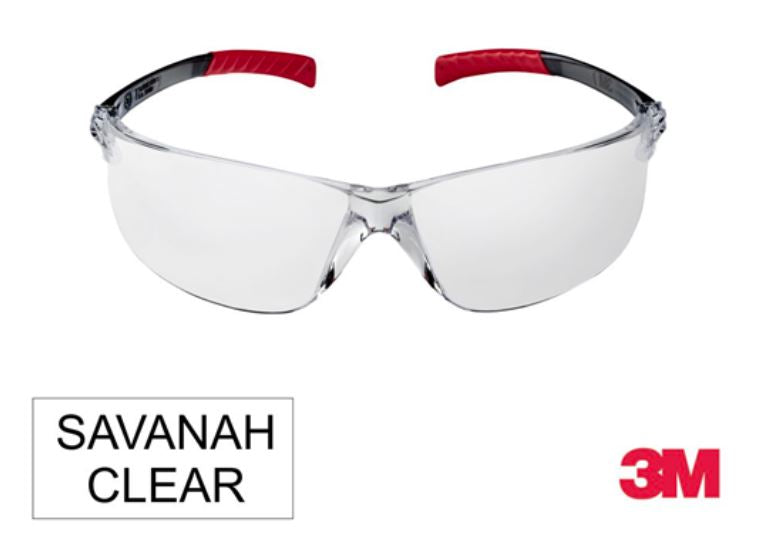 3M SCOTT Savanah  Safety Spectacle Clear AF Lens Spec