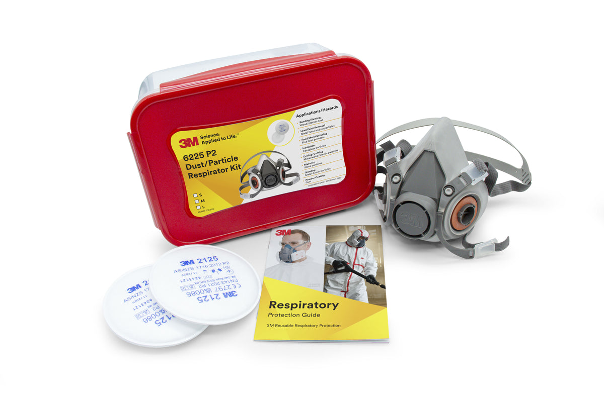 3M Dust/Particle Respirator Kit 6225, P2, Medium