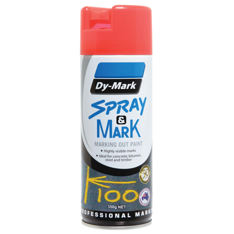 Dy-Mark Spray & Mark Inverted Spray (Fluoro Orange | Half-Pallet of 600)