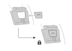 Petzl Slot Adapt Headlamp Mount (E073BA00)