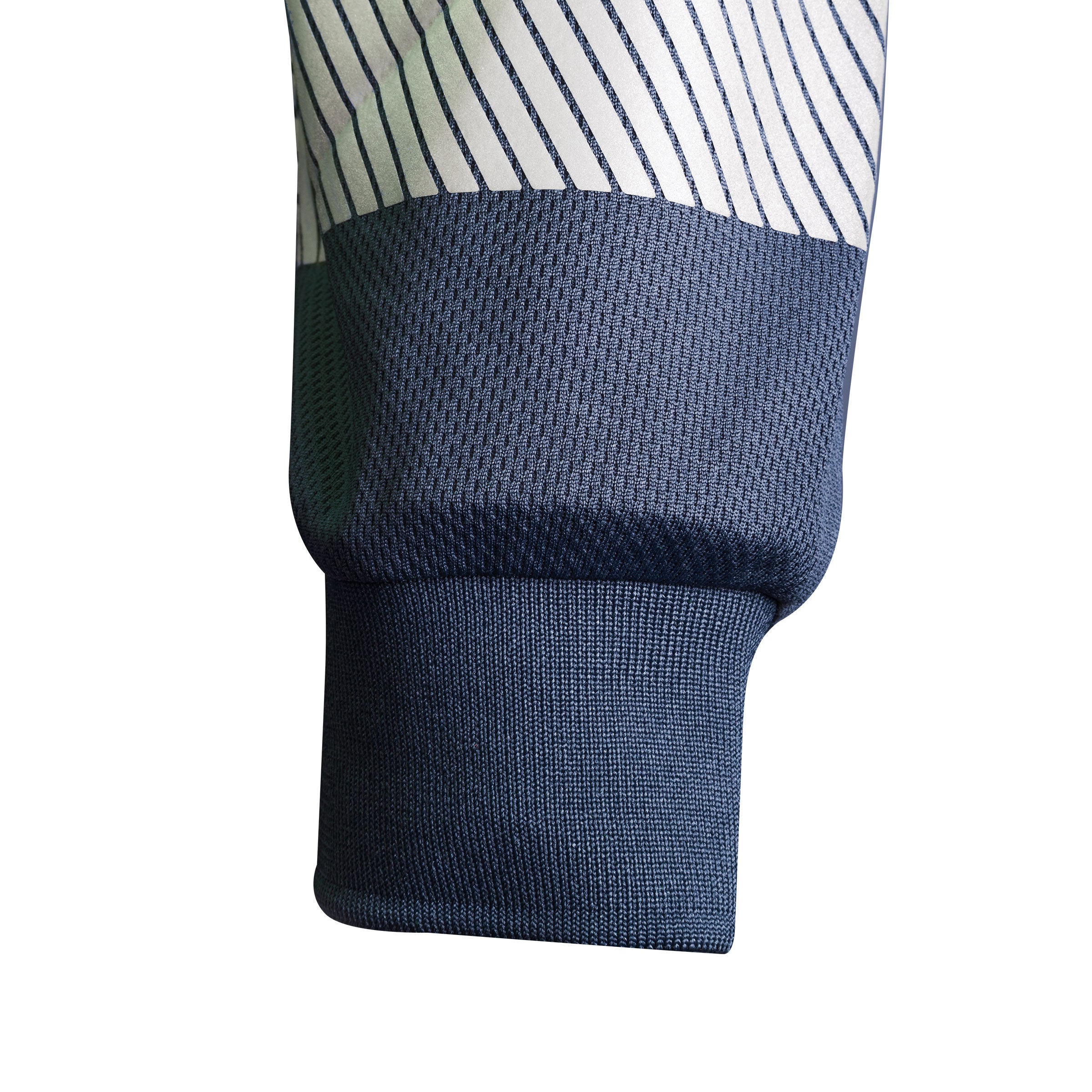 TRu Workwear Polo Women'S 175gsm Recycled Polyester Anti- Microbial Micromesh L/S Two Tone With Segmented Reflective Tape