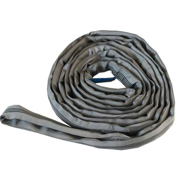 Grey 4T x 4.0M Loadset Round Lifting Rigging Sling