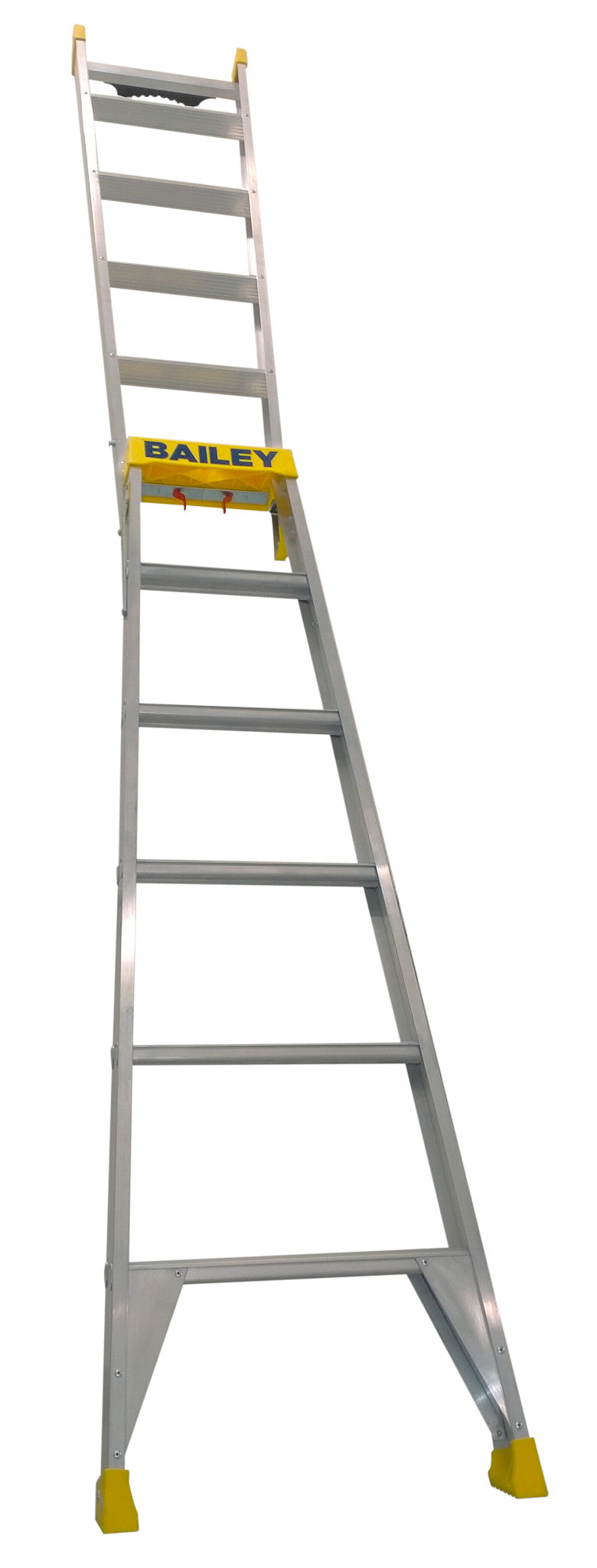 Bailey Ladders Pro Aluminium Dual Purpose 6 150kg Industrial Punchlock - 1.8m/3.2m