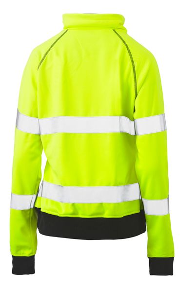 Bisley Women's Taped Hi Vis Fleece Jumper