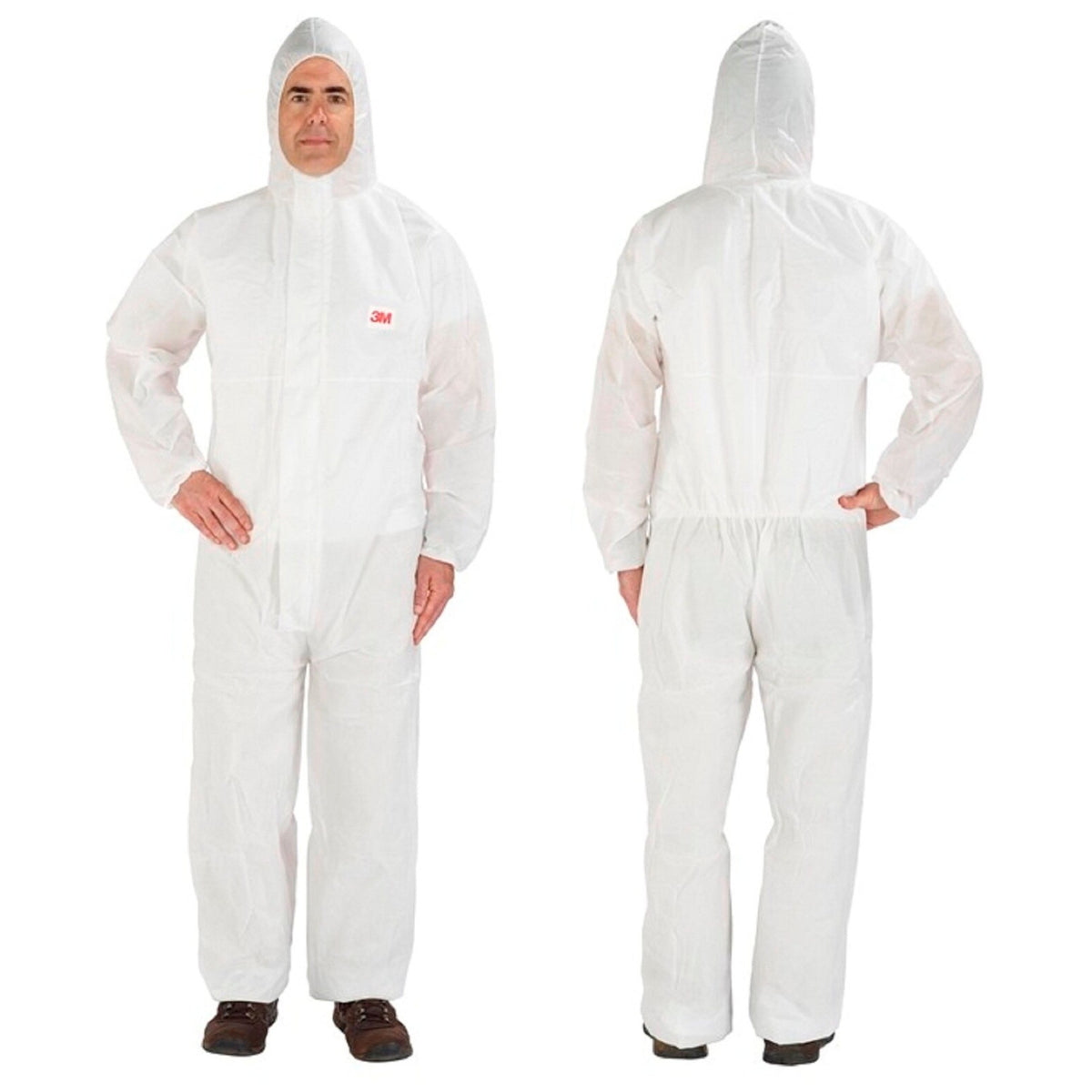 2XL 3M Disposable Protective Coverall White Type 5/6 (4515) (4515-W-XXL)