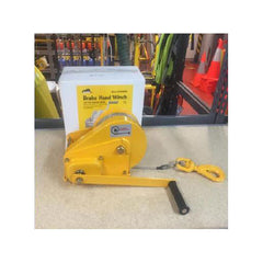 Beaver Brake Hand Winch Lift 600kg Pulling 1200kg 24m Stainless Steel Rope (Bhw2600r)