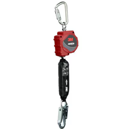 3M Protecta Self-Retracting Lifeline 3100651, Web, Carabiner, Snap Hook, 20ft, 6.1m