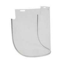 3M Replacement Clear Polycarb Visor   1mm x 200mm x 400mm