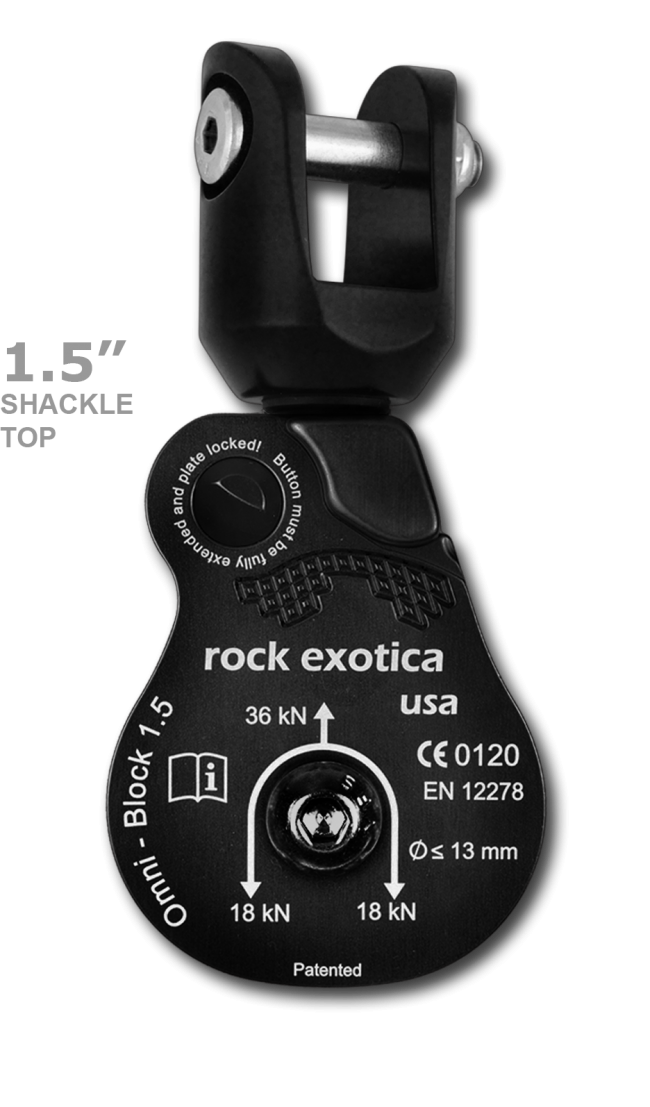 Rock Exotica Omni-Block 1.5" SINGLE - BLACK