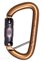 Rock Exotica rock D w/Lanyard Pin Auto-Lock - 30Kn