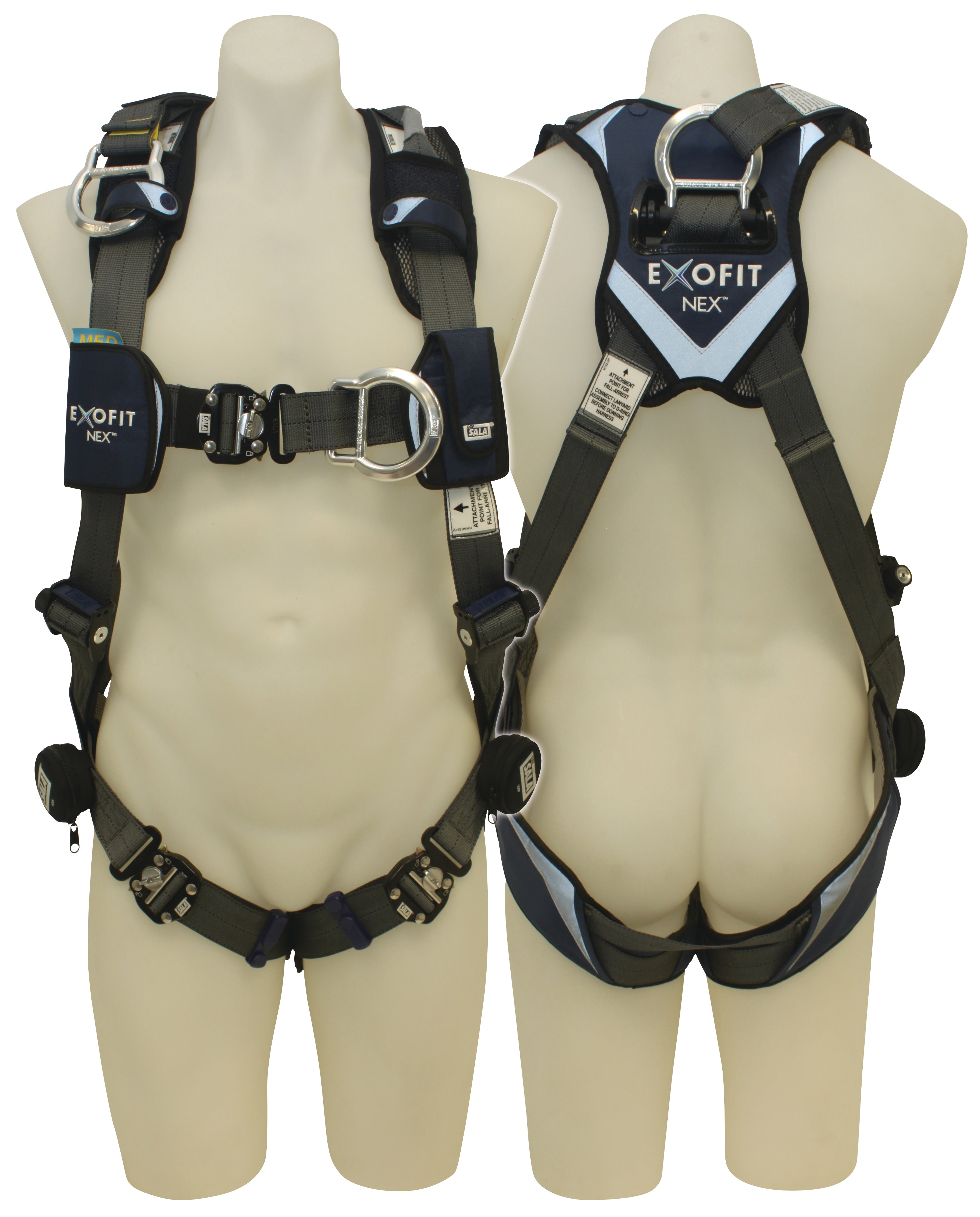 3M DBI-SALA X-LARGE ExoFit NEX Riggers Harness with Dorsal Extension (603XL2019)