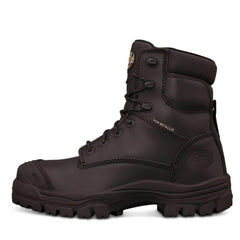 Oliver 150mm Black Zip Sided Boot (45-645Z)
