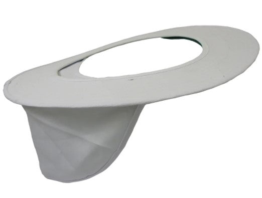 3M TA173 Wide Brim and Neck flap - White