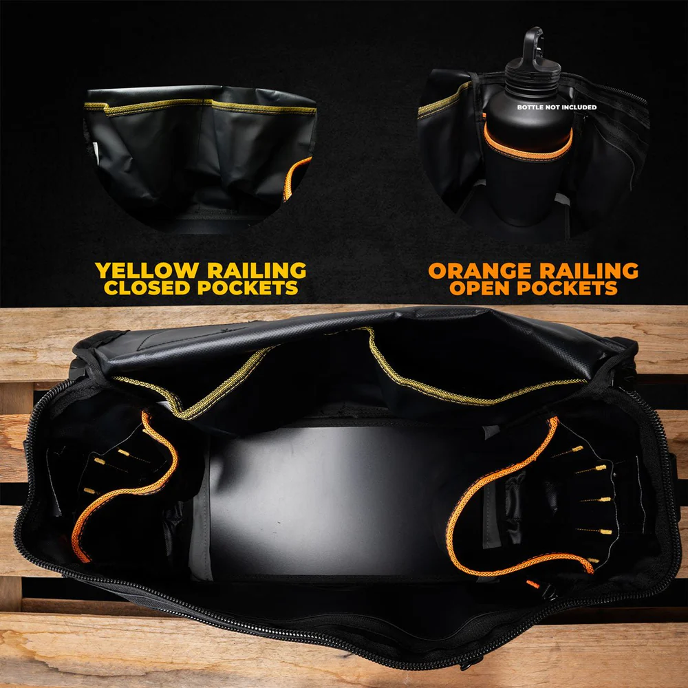 Rugged Xtremes Black GP Carry Bag 22L (RXES05E412PVCBK)