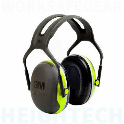 3M Green/Black Headband Format Earmuffs Class 5 SLC80 31dB (XA007707947)- Pk 10