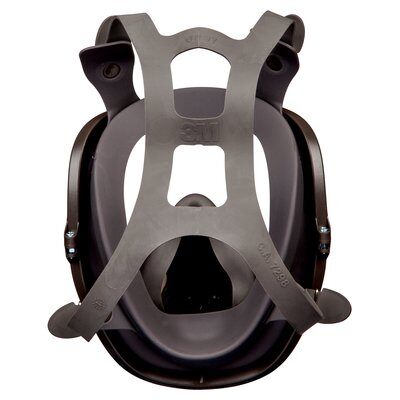 LARGE 3M Full Face Mask Reusable Respirator 6900 Respiratory Protection, Mask Only . Filters NOT included.