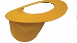 3M TA173 Wide Brim and Neck flap - Yellow